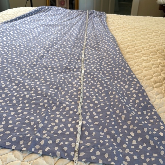 Simply Southern Blue and White Sleeveless Maxi Sundress With Pompoms XL NWOT - Picture 15 of 15